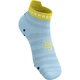 Шкарпетки короткі з компресійним ефектом Compressport Pro Racing Socks V4.0 Ultralight Run Low Cashmere blue/maize L (100081074) - зображення 2