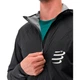 Куртка Compressport Hurricane Waterproof 10/10 Jacket Black L (100075494) - изображение 3