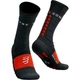 Термозащитные бесшовные зимние носки для бега Compressport Pro Racing Socks Winter Run Black/high risk red XL (100078637) - изображение 1