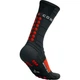 Термозащитные бесшовные зимние носки для бега Compressport Pro Racing Socks Winter Run Black/high risk red XL (100078637) - изображение 2