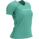 Футболка женская с надписью Compressport Training SS Logo Tshirt Wmn Shell blue M (100028859) - изображение 1