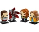 Конструктор LEGO Brick Headz Фігурки Одинадцяти, Макса, Демогоргона та Холлі (40879) - изображение 2
