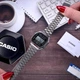 Чоловічий годинник Casio A168WGG-1A стиль ретро - зображення 5