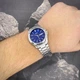 Мужские часы Casio MTP-1239D-2A со стальным браслетом и синим циферблатом - изображение 6