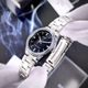 Женские часы Casio LTP-V005D-1A серебристые с черным циферблатом - изображение 1