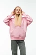 Худи оверсайз женское Pink XXL - изображение 3