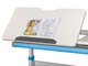 Дитячий стіл Evo-Kids TH-310 з полицею Blue Білий / Блакитний (TH-310 W/BL+ BD-S30 BL) - зображення 6