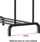 Двойная стойка вешалка для одежды и обуви Smart Loft Master Rack стальная с полкой Black - изображение 4
