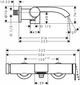 Змішувач для ванни Hansgrohe Vivenis 75420000 хром - изображение 2