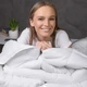 Всесезонное одеяло евроразмер 200*220 см, 350 гр/м2 гипоаллергенное WHITE COMFORT ТЕП Белая (11810200220) - изображение 7