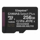 Карта пам'яті microSDXC, 256Gb, Kingston Canvas Select Plus, Class10 UHS-I U1 V10 A1, без адаптера, до 150 МБ/с (SDCS3/256GBSP) - изображение 1