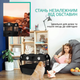 Большой Тентовый Манеж Zmaker Для Собак И Кошек 114 См Складной Переносной Вольер Для Щенков И Котят Водонепроницаемый Черный - изображение 5