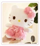 Мягкая игрушка Hello Kitty Хелоу Кити в розовом платье с бантиком «Роза» 35 см - изображение 2