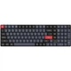 Клавіатура бездротова Keychron K17 PRO 100Key, Gateron MX 2.0 Brown, WL/BT/USB-A, QMK, White Led, Black (K17P-A3-UA) - зображення 2