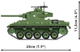 Конструктор COBI-2543 Американский танк M24 Chaffee 1:35 (590 деталей) - изображение 7