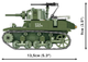 Конструктор детский танк M3 Stuart COBI 3129 - изображение 7
