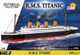 Конструктор COBI R.M.S. Titanic 1:700 (593 детали) — Коллекционная модель Титаника 1680 - изображение 4