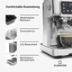Кофемашина Klarstein GrandPresso Touch кофеварка-эспрессо с кофемолкой 20 бар 1350 Вт - изображение 6