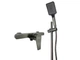 Змішувач для душової кабіни MILLZ зі стійкою сірий MRS-AL-E2-1(Gray) 1/10 - изображение 1