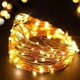 Гірлянда роса лінійна USB із пультом 40 м 400LED Жовтий - зображення 5