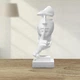 Статуэтка декоративная "лицо-1" DH-ST-05 WHITE - изображение 4