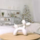 Статуэтка декоративная "собака из шарика" DH-ST-06 WHITE - изображение 5