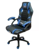 Игровое кресло Extreme EX Light Blue чёрно-голубое экокожа + мембранная ткань, 117×65×49 см, 120 кг - изображение 4