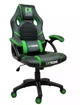 Геймерське крісло Extreme EX Green чорно-зелене екошкіра + мембранна тканина, 117×65×49 см, 120 кг - зображення 3