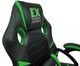 Геймерське крісло Extreme EX Green чорно-зелене екошкіра + мембранна тканина, 117×65×49 см, 120 кг - зображення 8