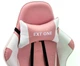 Игровое кресло Extreme Series EXT ONE PINK чёрно-розовое экокожа, 133×63×49 см, 120 кг - изображение 2