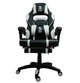 Игровое кресло Deus Large White чёрно-белое экокожа, 125×68×50 см, 120 кг - изображение 5