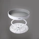 Поднос крутящийся на 360° KP-11 M WHITE/GRAY - изображение 3