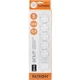 Фільтр живлення Patron 0.5 m3*1mm2 (SP-1052U) 5 розеток BLACK (EXT-PN-SP-1052U) (15983) - зображення 2