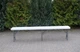 Розкладна лавка Gordon 180 см, біла HDPE + сталь, 200 кг - зображення 4
