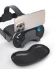 VR LUX PRO Окуляри віртуальної реальності VR SHINECON G18EB Bluetooth для смартфонів 4.7-6.7" + геймпад контроллер Mocute 052 - изображение 8