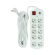 Сетевой фильтр питания PowerPlant 10м, 10 розеток, USB, євро, 100% мідь (YS-N6065/10) (EX610563) (16283) - изображение 2