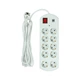 Фільтр живлення PowerPlant 5м, 10 розеток, USB, євро, 100% медь (YS-N6065/5) (EX610556) (16278) - зображення 2