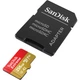 Карта пам'яті microSDXC (UHS-1 U3) SanDisk Extreme A2 256Gb class 10 V30 (R190MB/s,W130MB/s) (adapter SD) (SDSQXAV-256G-GN6MA) (11286) - изображение 2