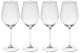 Келихи для вина Excellent Houseware 139519 скляні 4 x 490 мл (8721037280082) - зображення 1