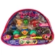 Игровой набор Zoobles 5 в 1 Spring to Life, 3 домика Happitat и сумочка (0133-5-1) - изображение 1
