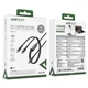 Кабель ACEFAST C22-02 Type-C to 2xType-C 100W aluminum alloy cable 5A 1.2м Black (6974316285120) - изображение 7