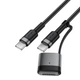 Кабель ACEFAST C22-05 Type-C to Type-C 240W 1.2 м для зарядки и передачи данных (A286069BA642) - изображение 3