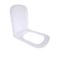 Qtap Сиденье для унитаза (Tern 490,520,610) 435x344x50 мм, White, с микролифтом, Slim Duroplast, Quick Release QTSC179W47353 - изображение 3