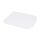 Сидіння для унітаза підлогового (Aries) 445×360×30 мм, White, з мікроліфтом? Slim Duroplast, Quick Release QT03228302W3 Qtap - зображення 1