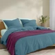 Плед покрывало COSAS Ruby Waffle Weave 110х140 см Марсала - изображение 3