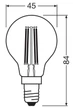 Лампа OSRAM LED E14 3.4Вт 4000K 470Лм P45 філаментна - зображення 5