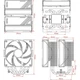 Куллер для процессора ID-Cooling Frozn A620 ARGB Black [148478] - изображение 6
