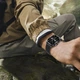 Мужские Умные Часы Uwatch Nano Nylon Черные Стальные Gps Bluetooth 5.0 (375374) - изображение 11