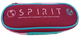 Пенал шкільний Spirit 23x9x7 см поліестер Бордово-рожевий - зображення 1