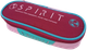 Пенал шкільний Spirit 23x9x7 см поліестер Бордово-рожевий - зображення 2